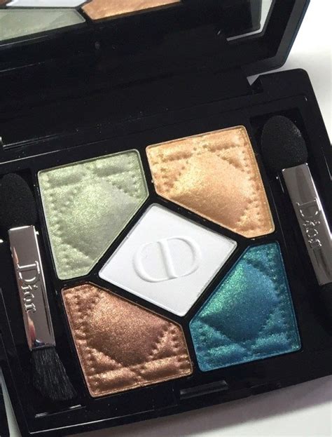 dior tie dye eyeshadow|Dior 5 colors eyeshadow.